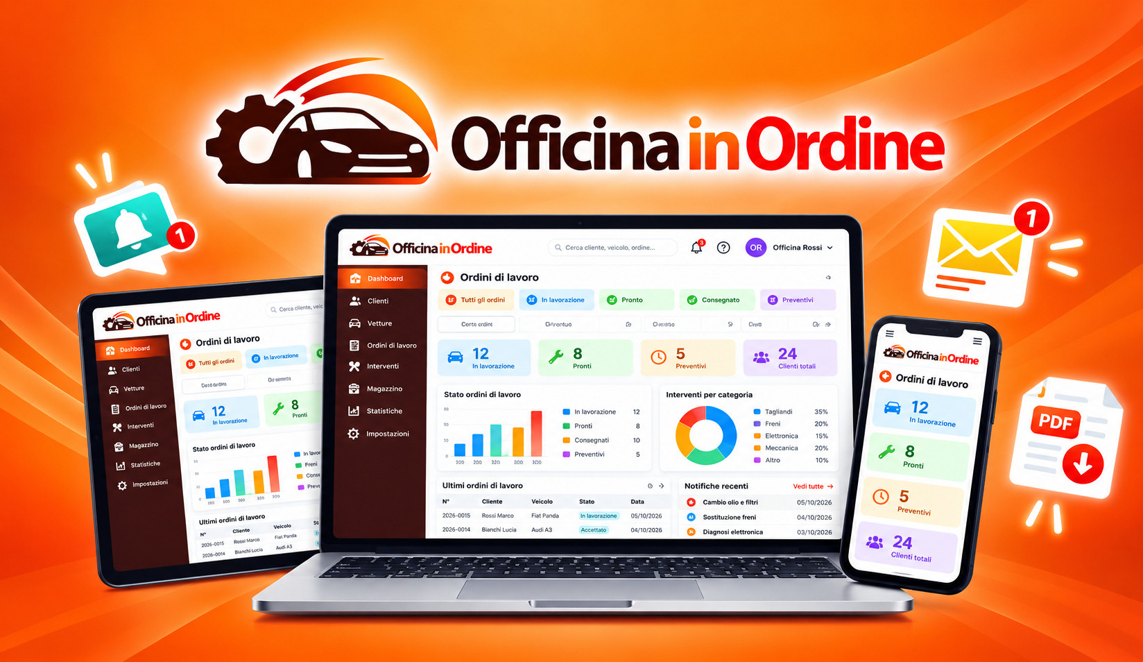 Gestionale OfficinainOrdine